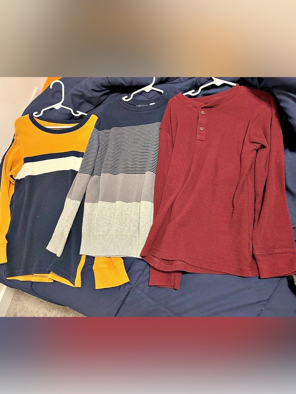 Lot of The Children’s Place boy’s knit thermal sweatshirts